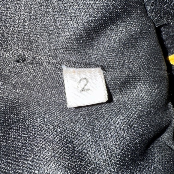 90s Evening Vintage Beaded Halter Crop Top XS 2 Black Sheer Backless Fairy Party - Picture 9 of 9